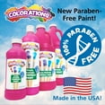 thumbnail image 3 of Colorations Paraben-Free Simply Washable Tempera Paint- Magenta, 1 Gallon, 3 of 3
