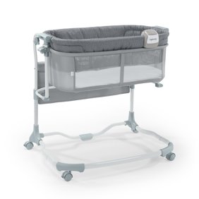 Ingenuity Dream & Grow Bedside Bassinet and Sleeper, AirLoom Handstitch Fashion, Baby Bed for Ages 0-12 Months
