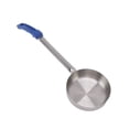 thumbnail image 1 of Pizza Spread Sauce Ladle,Rubber Handle Flat Bottom Kitchen Spoon Stainless Steel Measuring Stir Soup Spoon for Kitchen Cooking, 1 of 8