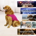 thumbnail image 3 of Thunder Jacket for Dogs Anxiety Relief, Dog Anxiety Vest Calming Care for Separation, Thunderstorm, Travel, Fireworks, Vet Visits, 3 of 6