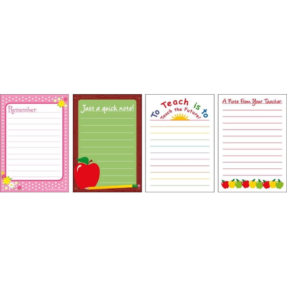 SHAPES ETC. Quick Notes! - Set of 4