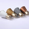 thumbnail image 6 of TIERPOP 4pcs Elegant Curtain Rod End Caps Contemporary Design Curtain Finials Caps Upgrades for Residential & Commercial Use, 6 of 20