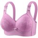 thumbnail image 1 of Ropa Interior Transpirable para las Mujeres Tamaño Grande Hebilla Delantera Color Sólido sin Bordes Cómodo Y Transpirable Recogido Sujetador Delgado Diario, 1 of 2