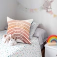 thumbnail image 3 of Boho Rainbow Classroom Throw Pillow Covers, Book Center Calming Corner Playroom Decor Pillow Case, Orange Throw Pillow Cover, I Am Kind Smart Brave Confidence 18x18 Inch Pillowcase, 3 of 6