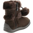 thumbnail image 5 of Kali Footwear Girls Zello Butterfly Glitter Pom Pom Boots, 5 of 7