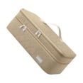 thumbnail image 4 of Bolsa para secador de pelo, estuche de viaje para secador de pelo, ideal para viajes de negocios y viajes a casa. marrón, 4 of 9