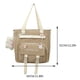 thumbnail image 3 of Bolsa ajustable para estudiantes de primaria, regalos para niños de nailon con múltiples bolsillos (bolso de hombro caqui) Ndcxsfigh Para Estrenar, 3 of 3