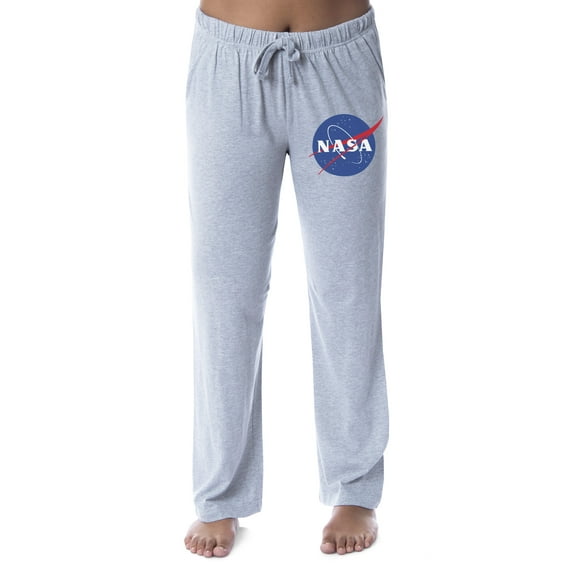 NASA Womens' Space Logo Icon Sleep Pajama Pants Loungewear