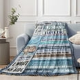 thumbnail image 7 of Gift for Husband, Gifts for Anniversary Day, Husband Birthday Gift from Wife, to My Husband Gift, I Love You Husband Blanket, Soft Cozy Husband Throw Blanket for Wedding Fathers Day Gifts(30"x40"), 7 of 7