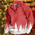 thumbnail image 2 of VBARHMQRT Fuzzy Hoodie Men's Christmas Collection Printed Stylish and Comfortable Hoodie, 2 of 3
