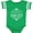Football Green and White, variant on Inktastic Let the Good Times Roll Mardi Gras Boys or Girls Baby Bodysuit