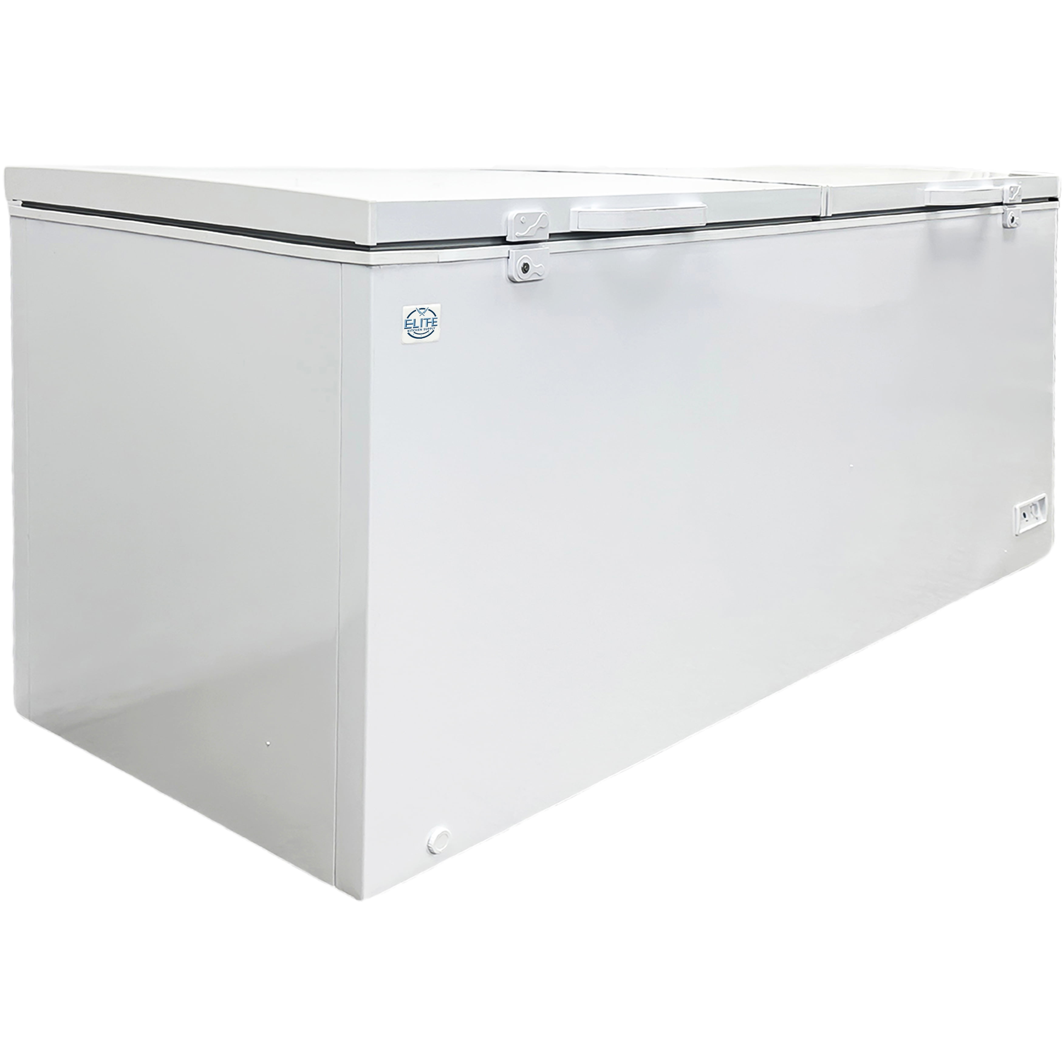 Elite Kitchen Supply R290 Solid Door Commercial Chest Freezer, 30 Cu. Ft., White