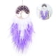 thumbnail image 5 of Decoración De Pared De Plumas Exótica Led Para Colgar En La Pared Artesanía De Plumas Decoración Bohemia Colgadores De Plumas De Pared Simples Adorno Led Bohemio Hecho A Mano Para El Dormitorio Sala Speravity HA026599-02, 5 of 7