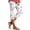 White, variant on Capri Leggings for Women Fashion 250th Anniversary Usa Yoga Pant Summer Patriotic Athletic Pant