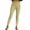 Yellow, variant on IWRICH Women's Striped Tights High Waisted Ankle Length Leggings Stretchy Soft Running Yoga Pants Yellow XL
