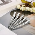 thumbnail image 4 of 10 Pieces Duck Bill Hair Clips s Duckbill Hair Clips Metal Alligator Curl Clips for Women Styling Sectioning Long Hair, 4 of 5