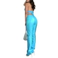 thumbnail image 3 of Lucakuins - Pantalones de piel para mujer, ajustados, rectos, informales, a la moda, de cintura alta Lucakuins  S-XL, 3 of 4