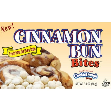 - Cinnamon Bun Bites, 3.1 Oz, 12 Ct