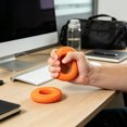 thumbnail image 6 of Silicone Hand Grip Ring With Textured Surface Forearm And Finger Strength Trainer For Workout Exercise Orange-7.85X2.5Cm, 6 of 6