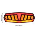 thumbnail image 2 of Señales de giro para bicicleta, luz trasera, Control remoto, luz de advertencia de seguridad LED impermeable, 2 of 9
