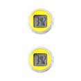 thumbnail image 2 of Transemion Plastic Durable Electronic Watch With Digital Display - Accurate Timekeeping For Everyday Stopwatch yellow 2Set, 2 of 6