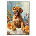 thumbnail image 3 of Mastiff Christmas Dog Bathroom Decor - Funny Bathroom Decor Wall Art, Dog Bathroom Wall Art and Animal Poster, Dog Bathroom Signs and Funny Bathroom Art UNFRAMED, 3 of 6