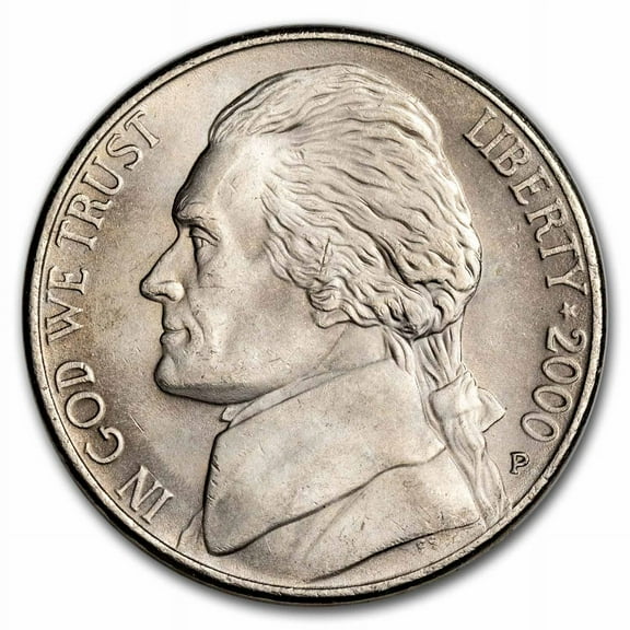 2000-P Jefferson Nickel BU