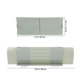 thumbnail image 3 of Protector contra salpicaduras de agua para fregadero BESTONZON, protector contra salpicaduras de agua para fregadero de cocina, tablero deflector de plástico para fregadero (color aleatorio), 3 of 6