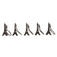 thumbnail image 1 of 5 UNIDS Vintage Bronce París Statues Escultura París Recuerdos 5 CM DYNWAVEMX Estatuilla de la Torre Eiffel, 1 of 8