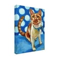 thumbnail image 2 of Robert Phelps Art 'Polka Dot Kitty with Bowtie' Canvas Art, 2 of 3