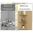 thumbnail image 5 of Wood Wall Shelf with 4-Tier, Floating Shelves for Home Decor, Storage Organizer for Kitchen, Bathroom, Office, Books, Plants, and Display Stand, 5 of 6