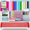 Cricut Red Explore Air 2 Vinyl And Heat Transfer Vinyl Bundle