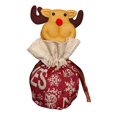 thumbnail image 1 of Bolsa de regalo de Navidad Suministros de vacaciones presentes Forma de muñeco de nieve/alce/Papá Noel, 1 of 5