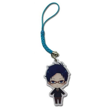 Free! Rei Anime Cell Phone Charm Keychain GE-17318