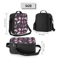 thumbnail image 2 of Xecao Breast Cancer Awareness1 Print Lunch Bag - Durable, Double-Insulated Lunch Bag, Holds Lunch Box, Water Bottle, & Snacks,Leakproof Cooler Tote Bag, 2 of 7
