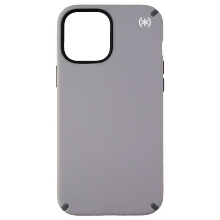 Speck - Presidio 2 Pro Hard Shell Case for Apple iPhone 12 Pro Max - Grahpite Grey/White