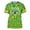 Z1 Green, variant on Women's USA Soccer T-Shirt Crewneck Short Sleeve Stripe Top Patriotic US Flag Shield Graphic Tee Casual Sporty Game Day Fan Gear