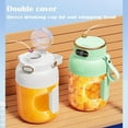 thumbnail image 3 of Multifunctional Portable Juicer Cup With Digital Display, Self-Cleaning Portable Juicer Cup, 42oz Portable Blender for Shakes and Smoothies, USB Rechargeable, 10 Blades (White), 3 of 8