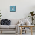 thumbnail image 3 of Stupell Industries Dog Dancing on Blue Animals & Insects Painting Black Framed Art Print Wall Art, 12 x 12, 3 of 9