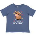 thumbnail image 3 of Inktastic Happy New Year Cute Ox Boys or Girls Baby T-Shirt, 3 of 5