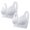 WhiteXL Everyday Bras, variant on Iuhan Clearance Bras For Women, Thin Bra Streak Bustier Camisole Fashion Most Comfortable Bra Ever Clothing Breastfeeding ​​Spring