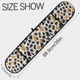 thumbnail image 3 of Dailycode Double Sided Oven Mitt with Loop Heat Resistant Kitchen Long Potholders 7" x 35" Gold and Black Cow Print, 3 of 6