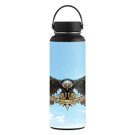 MightySkins Skin for Hydro Flask 21 oz. Standard Mouth - 2nd Amendment | Protective, Durable, and Unique Vinyl Decal wrap cover | Easy To Apply, Remove, and Change Styles | Made in the (Best Color Hydro Flask)