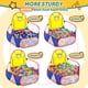 thumbnail image 5 of Tienda de campaña Grande para niños pequeños con aro de Baloncesto y Bolsa de Almacenamiento con Cierre, 4 pies / 120 cm, Bolas no Incluidas (Azul), 5 of 7