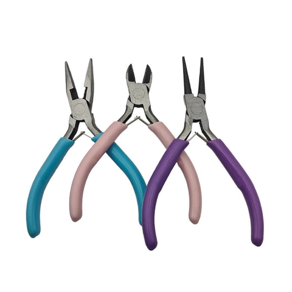 Professional Needle Nose Pliers and Bead Pliers Set Versatile Crafting Pliers Set Essential Tools for Jewelry Repair