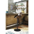 thumbnail image 4 of Signature Design by Ashley Bellatier Adjustable Height Bar Stool, Black, 4 of 9