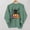 A232 Green, variant on Trikvn Women's Fall Pullover Sweatshirt Black Cat Witch Hat Pumpkin Graphic Crewneck Long Sleeve Tops Casual Loose Fit Cute Halloween Shirts Apparel Comfortable Wear