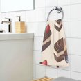 thumbnail image 3 of Yayeee 100% Cotton Hand Towels for Bathroom 16" x 28" Soft Absorbent Kitchen Towel, Blue Cakes, 3 of 7