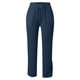 thumbnail image 3 of WILLBEST Pantalones Casuales elegantes para Mujer para Uso Diario: Pantalones de Moda de Color Sólido con Encaje, Cintura Alta, Bolsillo con Cordón, Largo 9/10 Extra Grande, 3 of 5