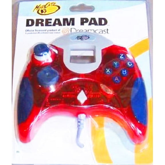 Officially Licensed Sega Dreamcast Dream Pad Controller - Red